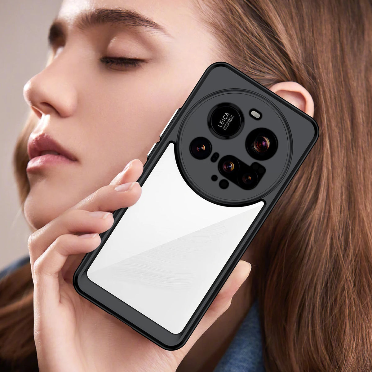 Transparent anti drop fall Cases For Xiaomi 15 Mi15 Ultra 15Ultra case Silicone Acrylic soft shell covers woman Phone Capa чехол