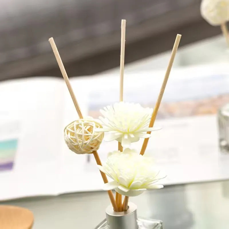 Cherry Blossom Rose Fragrance Fireless Aromatherapy Room Decoration Home Fragrance Diffuser Household Fresh Perfume Long Lasting