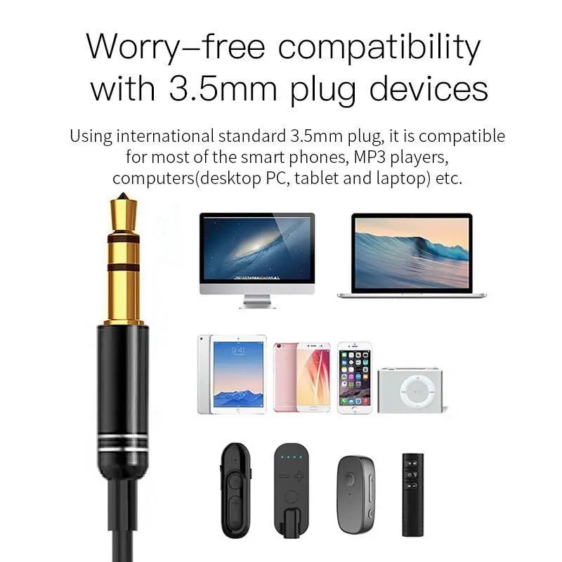 3.5mm High End Single Side Mono Earphone  Mono Wired Headset For Mobile Phone Mp3 Radio Bluetooth Audio Receiver Short Line