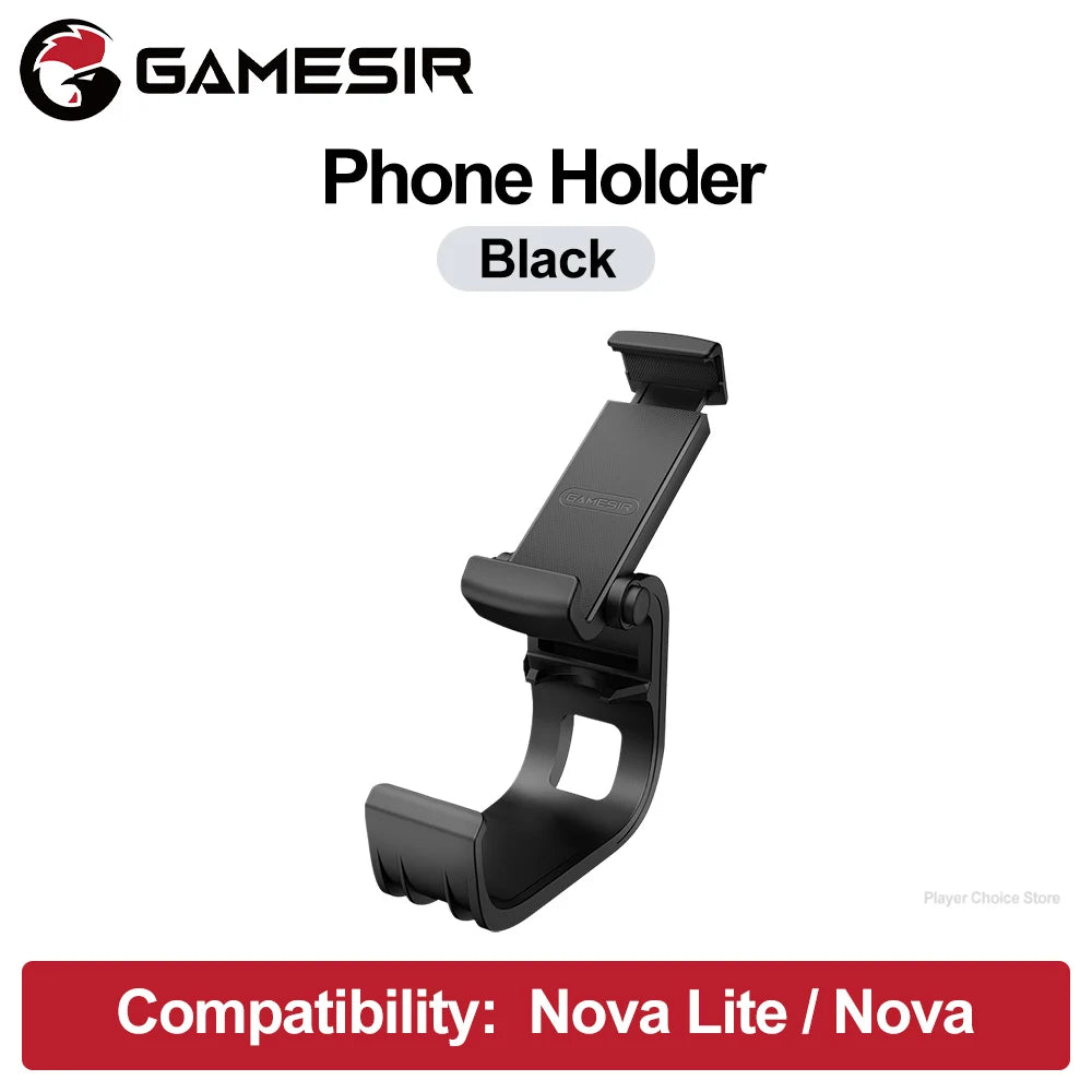 GameSir Gamepad Mobile Phone Clip Stand for Nova Lite Nova 2 Lite Super Nova Controle Foldable Design Fit Width 75-102mm