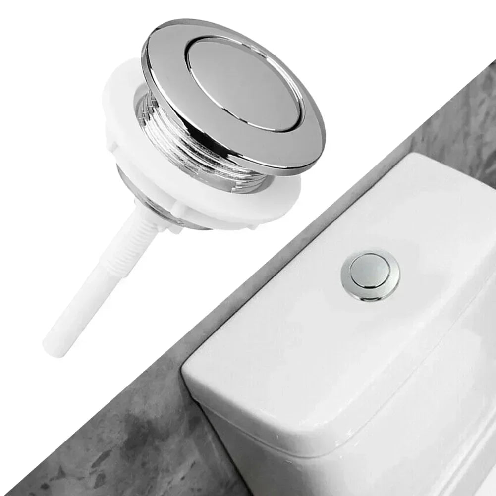 Botão de pressão universal de 38 mm para autoclismo, descarga simples, para sanitas em casas, casas de banho e hotéis