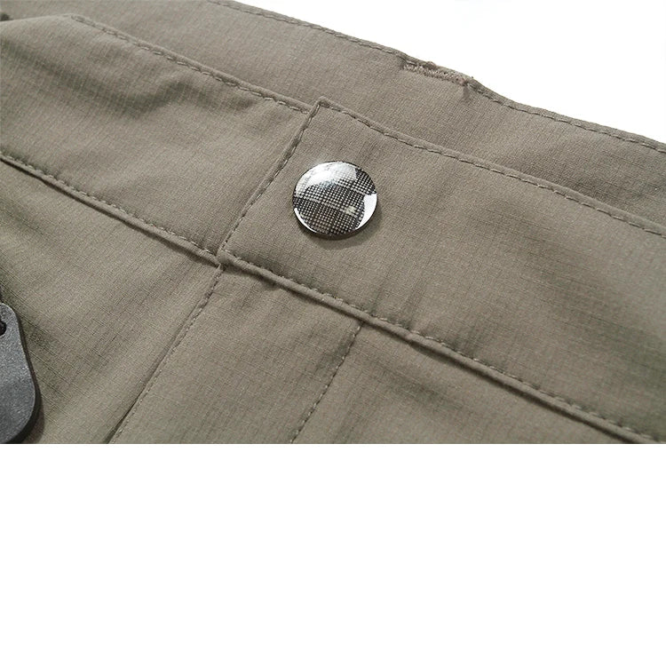 Four Sided Elastic Quick Drying Pants for Men's Mountaineering Outdoor Pants, Light and Thin for Women's Summer Elastic Breathab