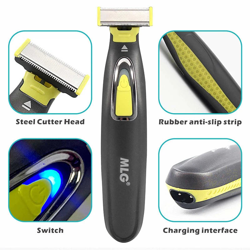 MLG Hot Selling Household Beard Shaver Easy Operation Beard Trimmer and Convenient Beard Shaving Razor