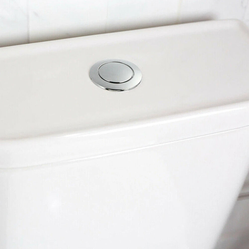 Botão de pressão universal de 38 mm para autoclismo, descarga simples, para sanitas em casas, casas de banho e hotéis