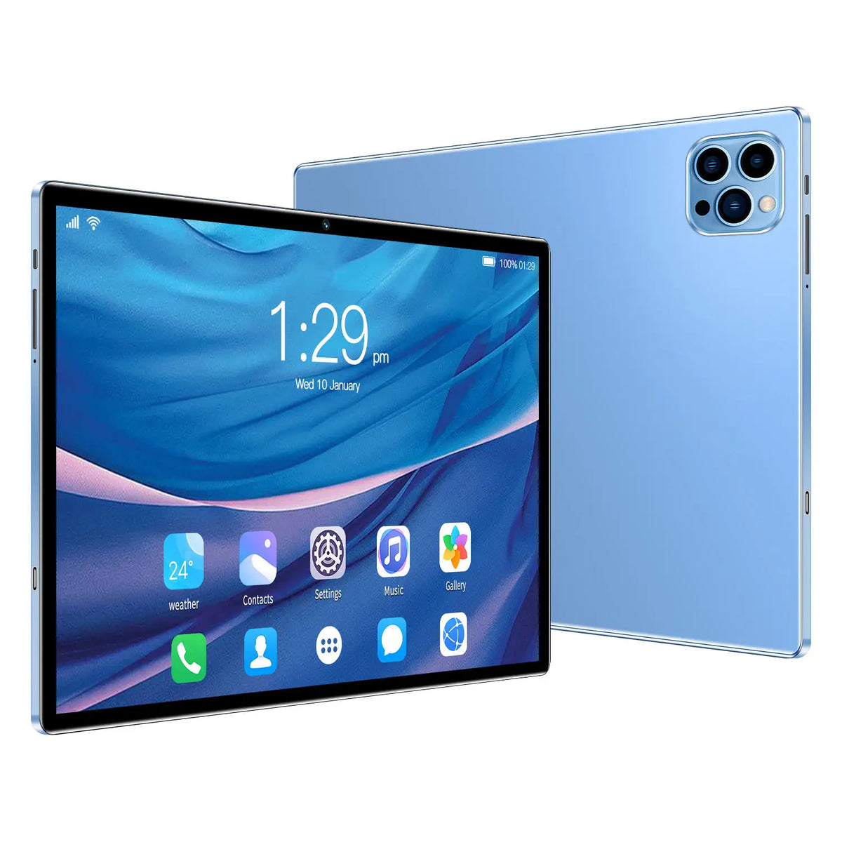 New 10.1 Inch Tablets Global Version Android 13 Octa Core 4GB RAM 64GB ROM 4G LTE Double SIM  HD Tablet Pc 6000mAh