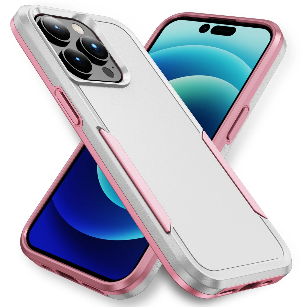 Case For iPhone 16 15 14 13 12 11 Pro Max X XS XR 8 7 Plus Heavy Duty Shockproof Anti-Scratch Rugged Protective with Full Cover