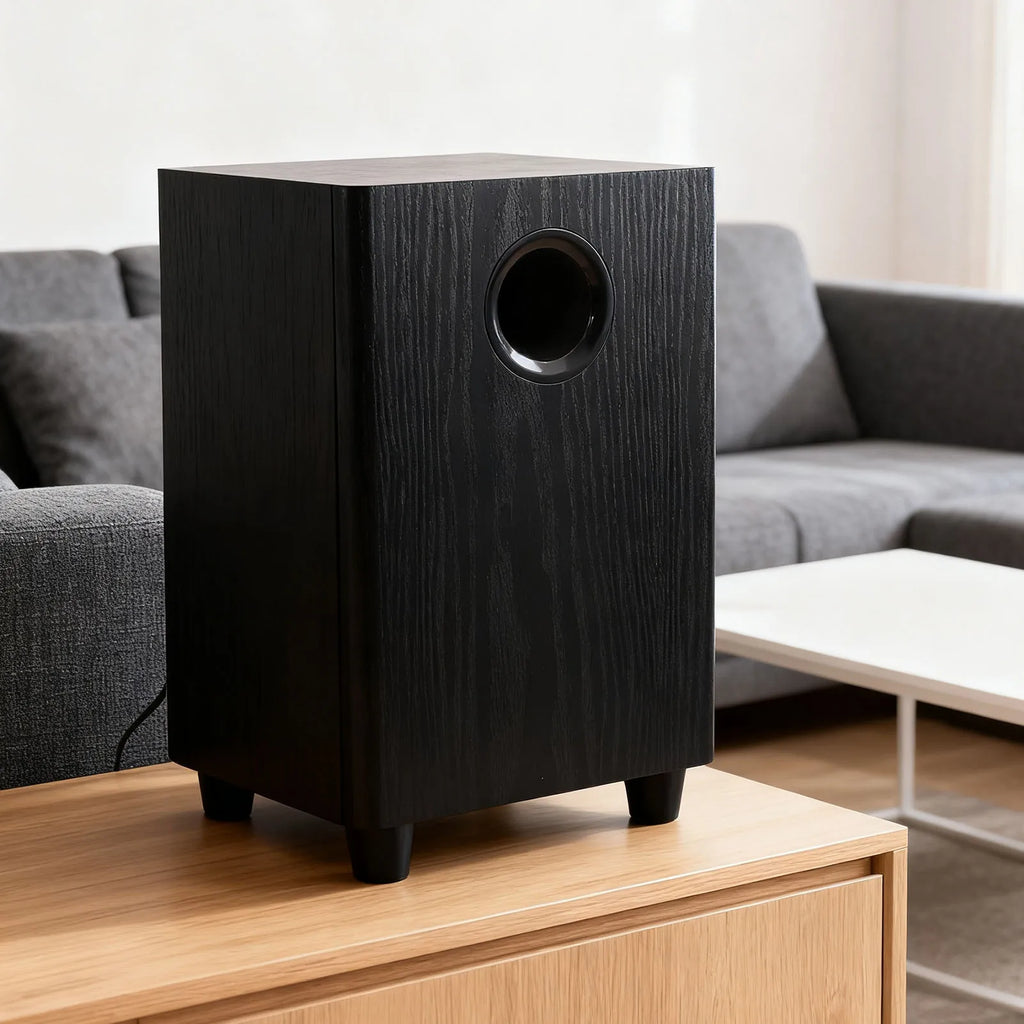 100W Home Subwoofer 6.5 Inch Independent Passive Subwoofer Speaker Plug and Play for Home Theater Party Home Theater Subwoofer