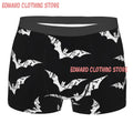 Bats Men Men Printed Boxer Briefs Underwear Highly Breathable Boxer Shorts Panties Breathable Underpants for Homme