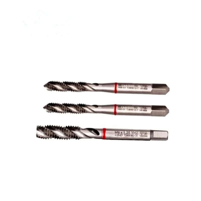 1PCS YG HSSE Metric Spiral Fluted Tap T2809 M2M2.5M3M4M6M8M10M12M14M16M18M20M22 Machine Screw Thread Tap For Blind Hole Tapping