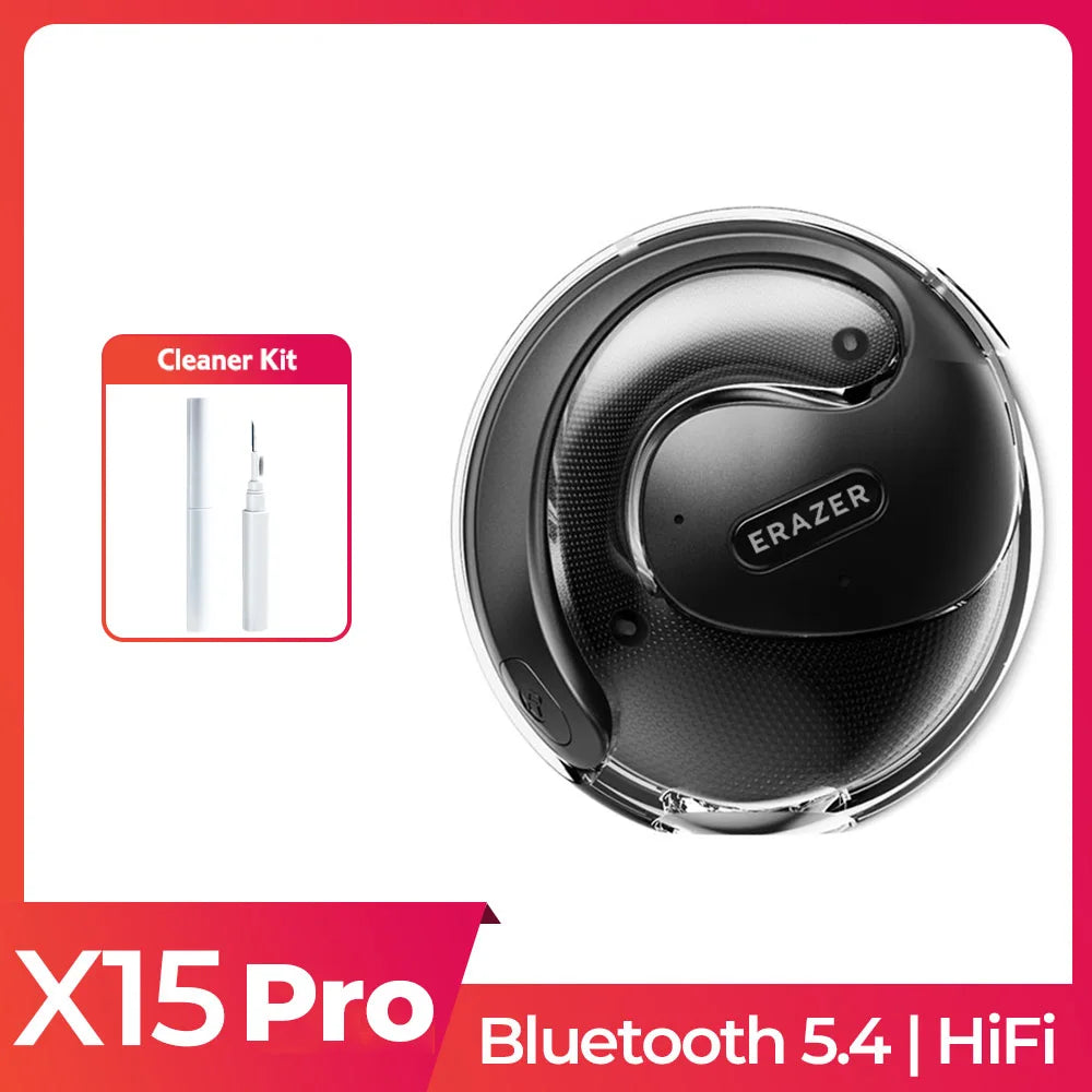 MINISO X15 Pro Bluetooth 5.4 Earphones Sports Wireless Headphones Ear Hook Game Erazer Earbuds with Mic for IOS Android