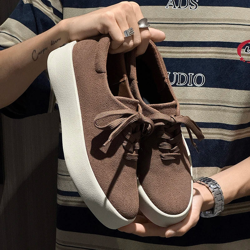 2025 New Trendy Couple Sneakers with Summer Niche Design Casual Trendy Shoes Men Shoes Sneakers Tênis Couro Masculino