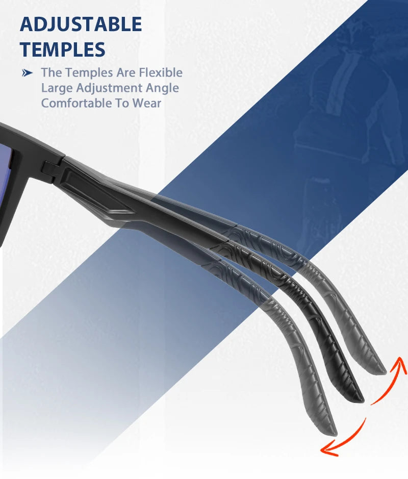 SCVCN MTB Road Bike Sunglasses Sports Glasses Men Women Riding Windproof Goggles UV400 Protection Outdoor Hikng Riding Glasses