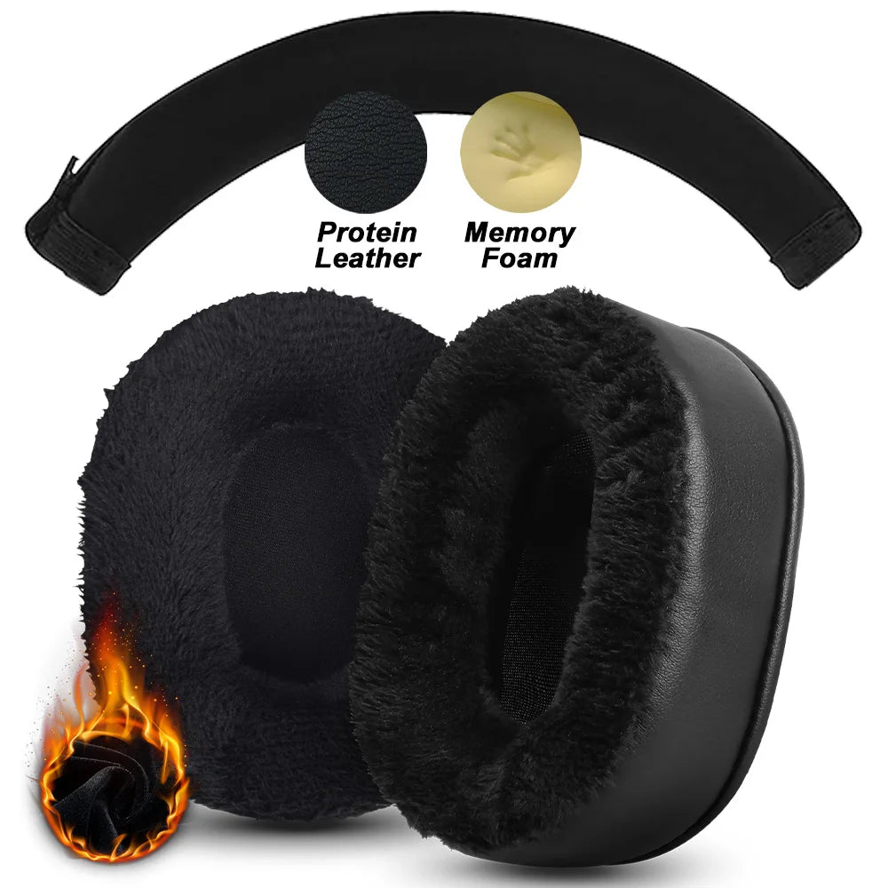 Replacement Foam Ear Pads for MCHOSE V9 S9 PRO, V9 PRO S9 PRO MCHOSE X9 Headphones Memory Foam Earpads Protein Leather