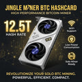 New Jingle Miner BTC Hashcard 12.5Th/s BTC Miner Magic Miner WIFI Home Mining 200W Low Power Quiet SHA-256 Miner Bitcoin Miner