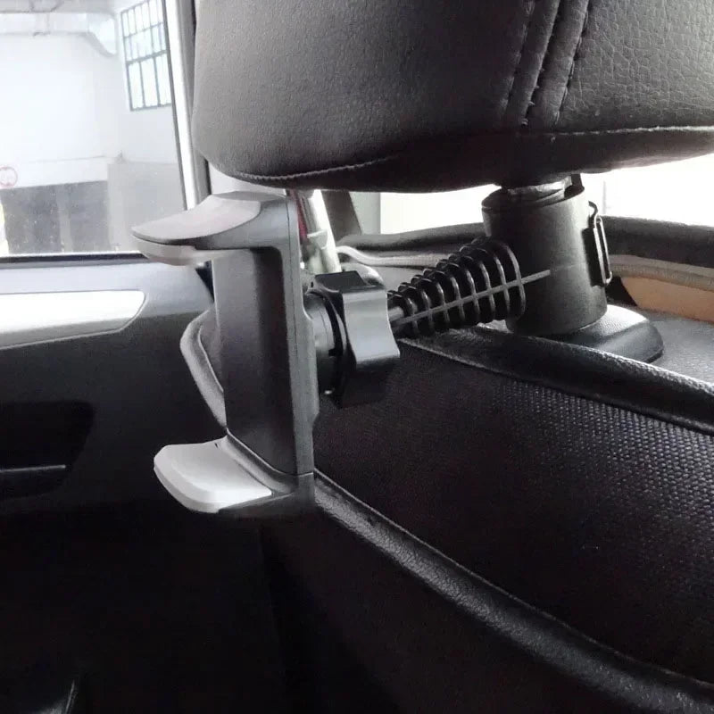 Car Phone Holder Universal Car Back Seat Headrest Phone Mount Holder Stand Bracket Hook Car Headrest Clip Mount For Kids