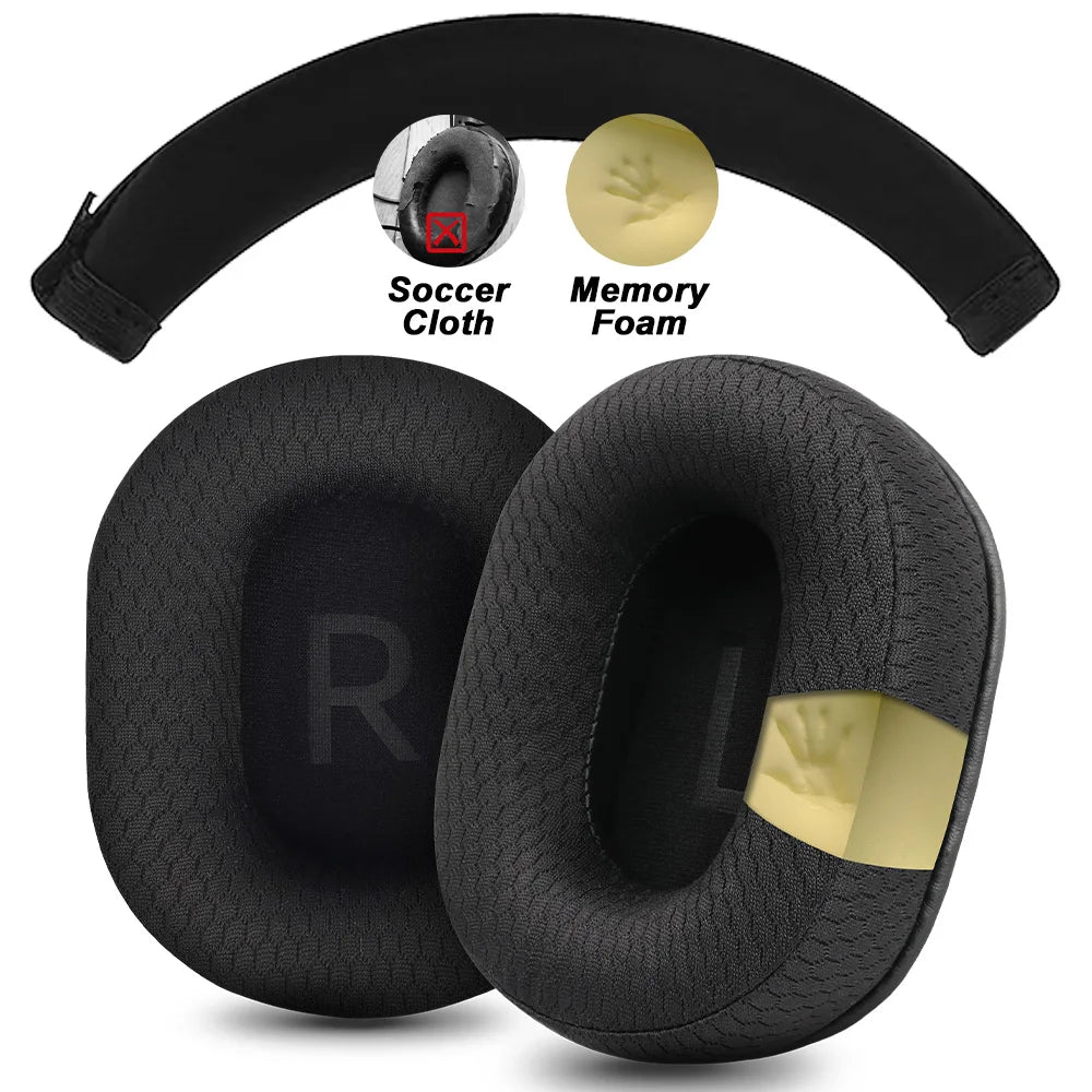 Replacement Foam Ear Pads for MCHOSE V9 S9 PRO, V9 PRO S9 PRO MCHOSE X9 Headphones Memory Foam Earpads Protein Leather