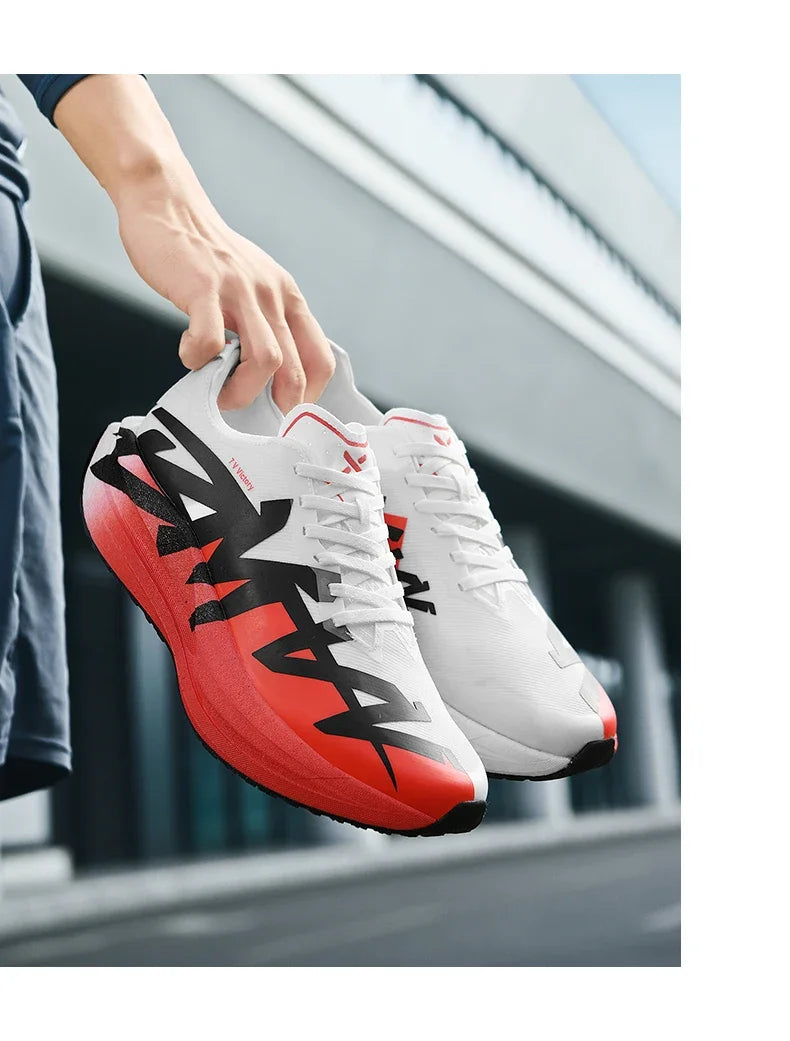 Men's Cushioning Running Shoes Lightweight Athletic Casual Sneakers Male Non-Slip Sports Shoes Outdoor Travel Walking Shoes