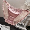 Women's Underwear Sexy Fashionable Satin Lace Thangka Embroidered Transparent Enticing Women's Underwear