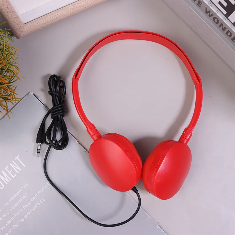 Headsets For Children Wired Computer Headphones With 3.5MM Plug Universal Sports Music Headsets For Children Girl Gifts