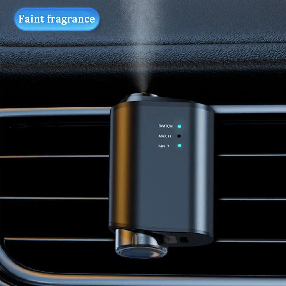 Car Mounted Intelligent Fragrance Spray Perfume Essential Oil Diffuser Humidifier Portable Car Bedside Fragrance Accessories