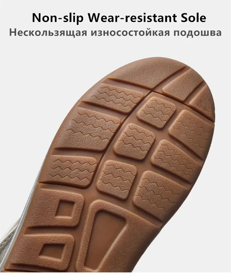 Summer Men Sandals Fashion Handmade Weaving Design Beach Sandals Breathable Casual Flat Sandals Outdoor Couples Sandals Size 48