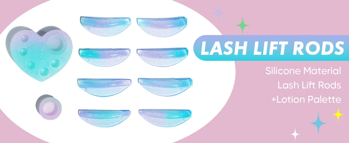 PERMANIA Nova Paleta de Pestanas Silicone Pestanas Rod Shield Pestanas Enrolador Pestanas Adesivo Lash Lift Pad Maquilhagem Ferramentas de Lifting de Pestanas