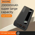 High Capacity 2026 New 120W 500000mAh Power Bank For Iphone Samsung Super Fast Charge Portable External Battery PowerBank
