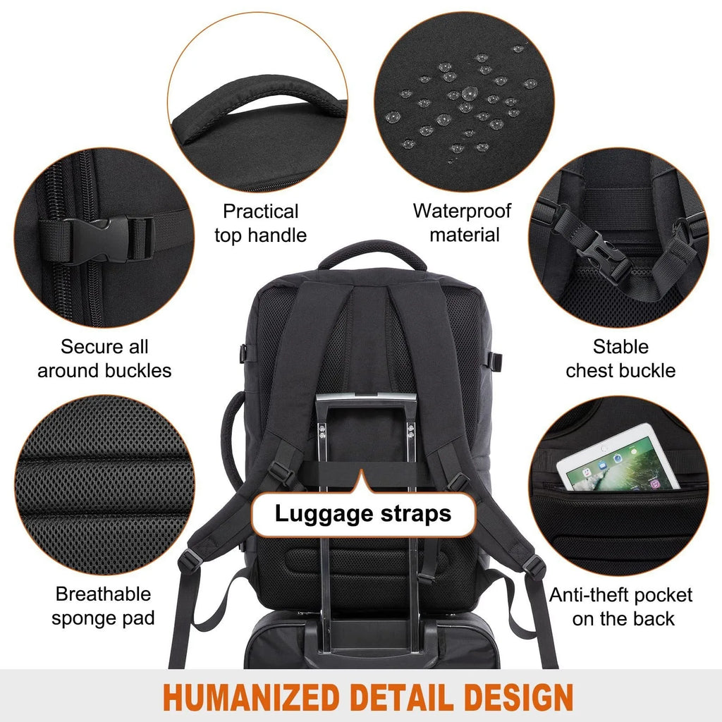 Backpack Large Capacity Men's Backpack, Fashionable Women's Backpack, Portable Backpack, Casual Backpack, Laptop Backpack