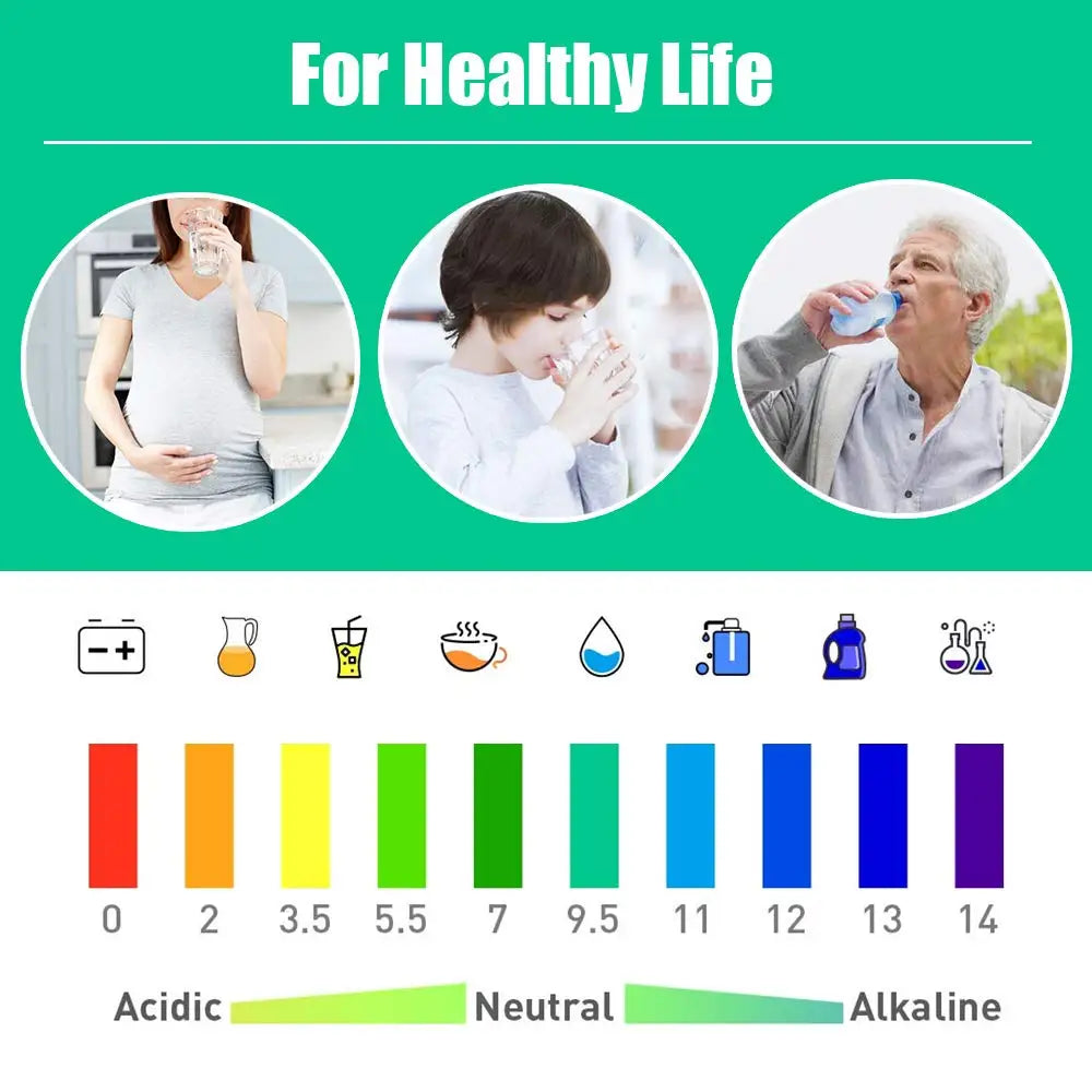PH Meter & TDS Meter Digital Water Quality Tester 0-14 PH Meter Tester 0-9990PPM TDS&EC LCD Water Purity PPM Aquarium Filter
