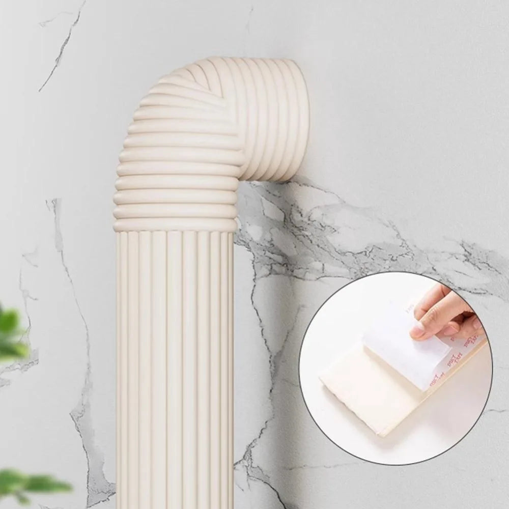 Water Pipe Self-adhesive Soundproof cotton Toilet Kitchen Sewer Pipeline Waterproof Mildew Sealing Strip Sound Proof Tape