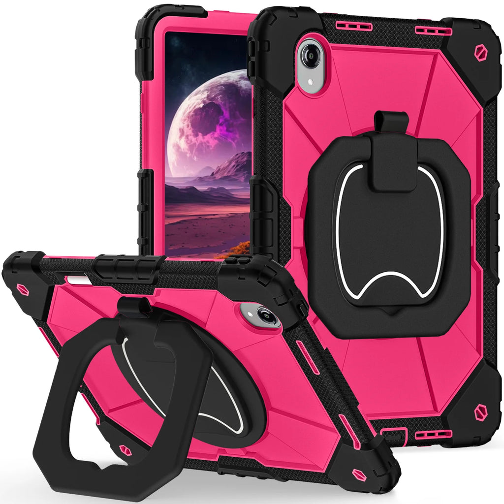 For Lenovo Idea Tab Pro Gen 2 TB390 Xiaoxin Pro 13 GT Rotation Bracelet Stand Case Pencil Slot Heavy Duty Shockproof Cover