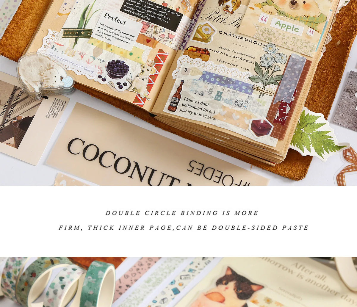 MINKYS 5pcs/set Basic Grid Star Decorative Tape Cute Cartoon Creative Washi Tape School Stationery