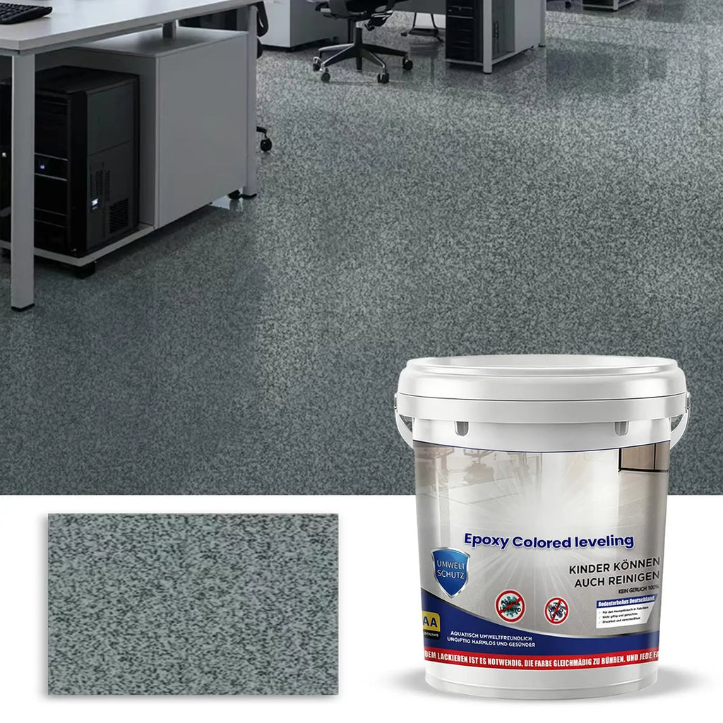 Epoxy Colored Sand Self Leveling Floor Paint Quick Drying Marble Cement Paint Durable Long-lasting Protection Wear Resistance