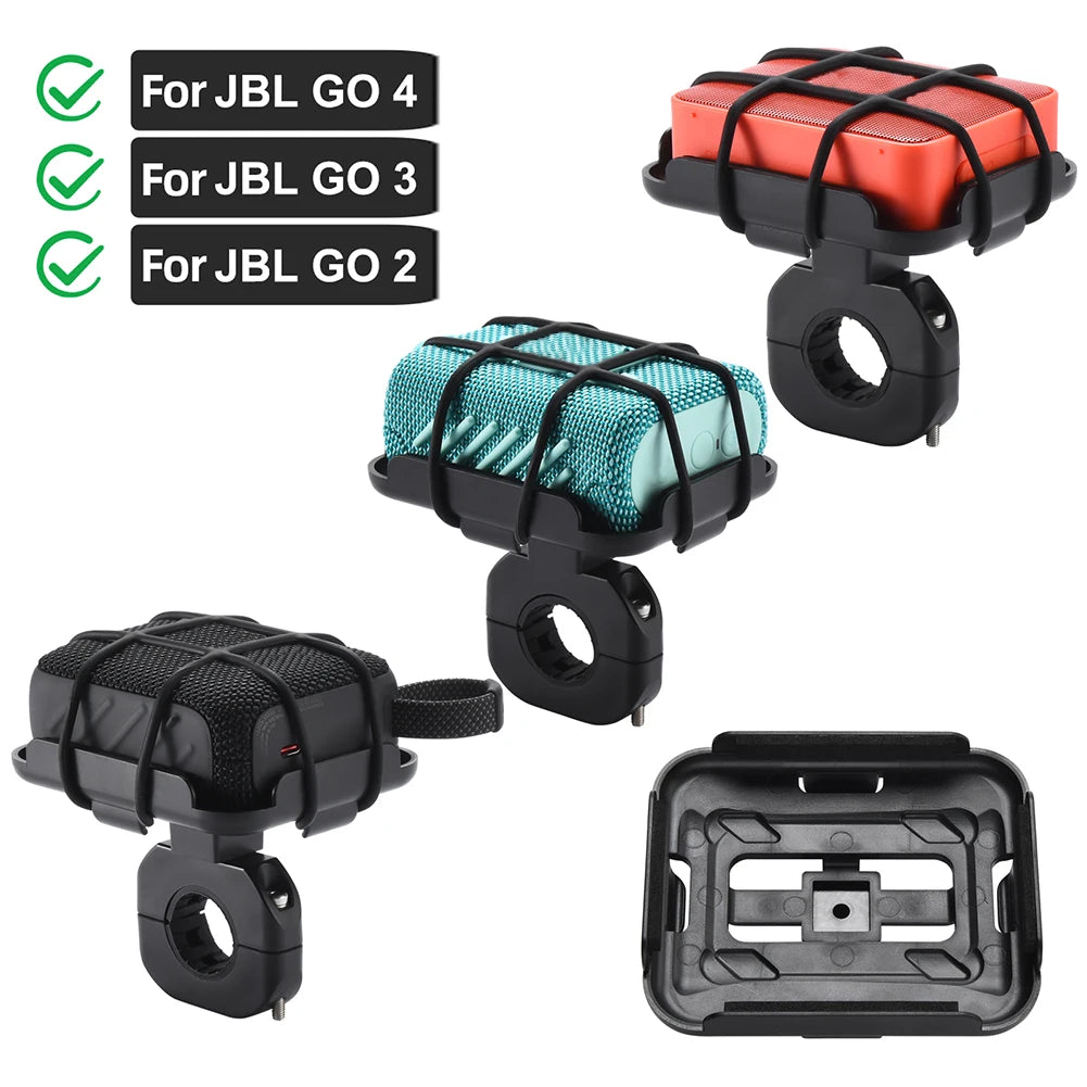 Universal Bicycle Speaker Mount Stand Portable MTB Road Bike Bracket Speaker Holder for JBL GO 4/GO 3/GO 2 Speaker Accessories