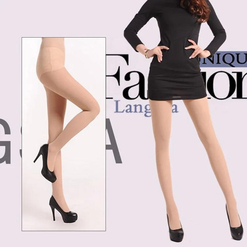 Fashion Women's Sexy Tights Stockings 80D Seamless Spring Autumn Winter Warm Women Nylon Stockings Foot Stockings