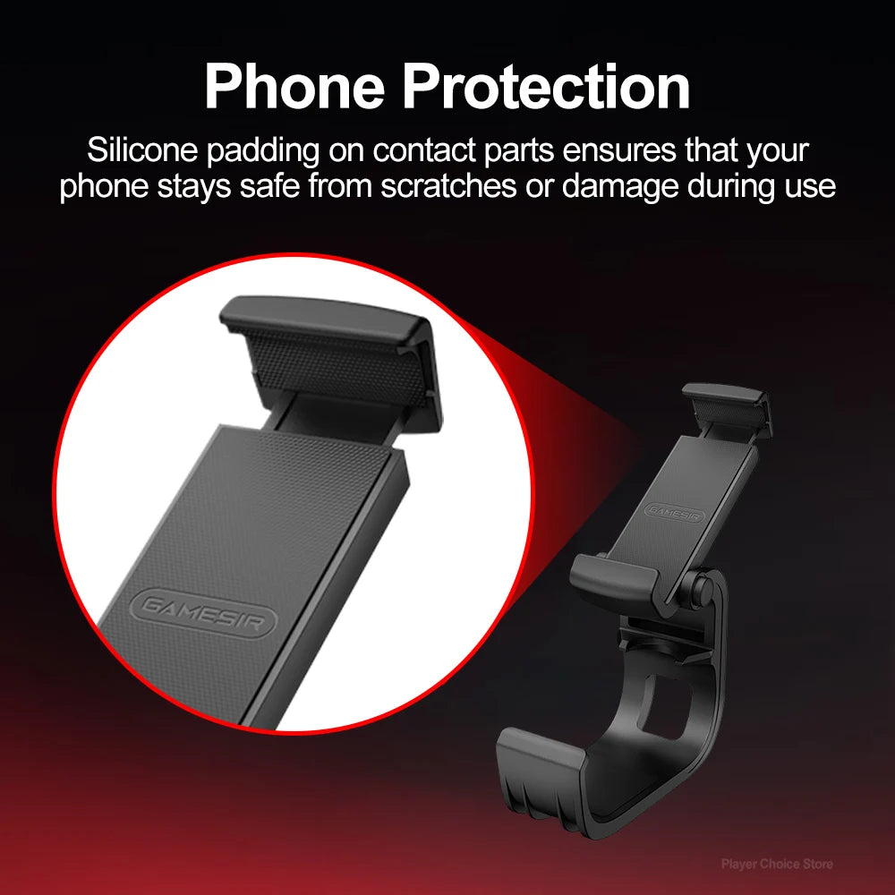 GameSir Gamepad Mobile Phone Clip Stand for Nova Lite Nova 2 Lite Super Nova Controle Foldable Design Fit Width 75-102mm