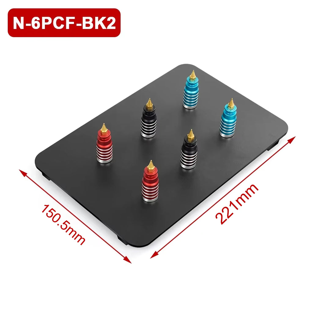 NEWACALOX PCB Fixture Clips Soldering Holder Third Hand Tool Magnetic Flexible Helping Hands with 3X LED Illuminated Magnifier