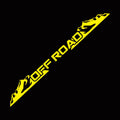 100cmX9cm For OFF ROAD - Windshield Banner Car Stickers Vinyl Decal Back Window Sticker Fits 4x4 Mud Off Road Auto