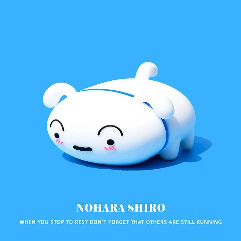 For Airpods 1 2 3 4 5 Pro Pro 2 Pro 3 Nohara Shiro Silicone Earphone Case Accessories Cover