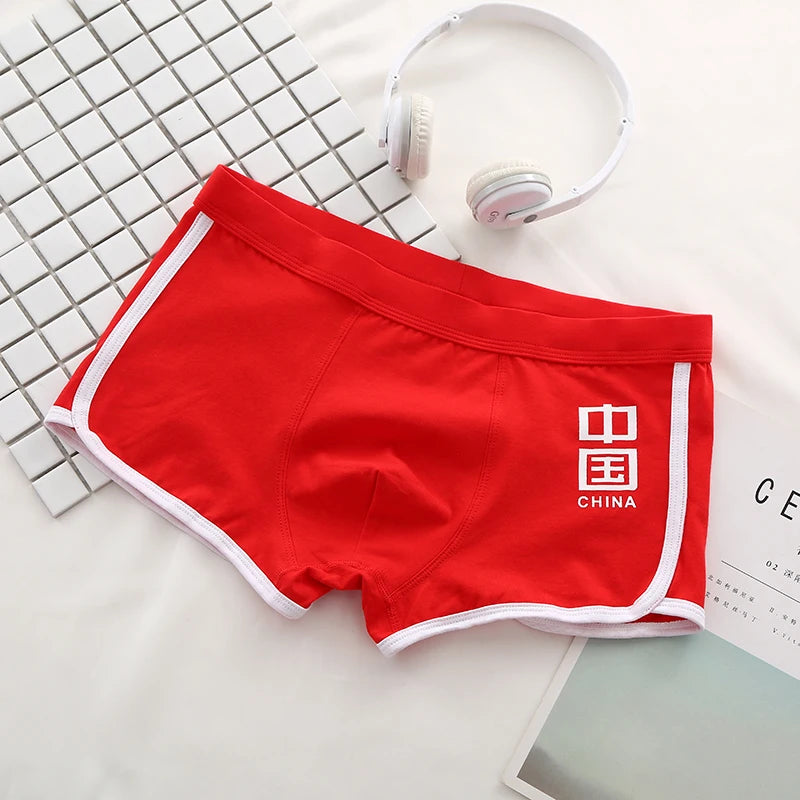 New Men's Underwear Sexy Mens Underwears Boxer Cotton Homme Boxershorts Men Boxers Comfortable Breathable Male Underpants Shorts