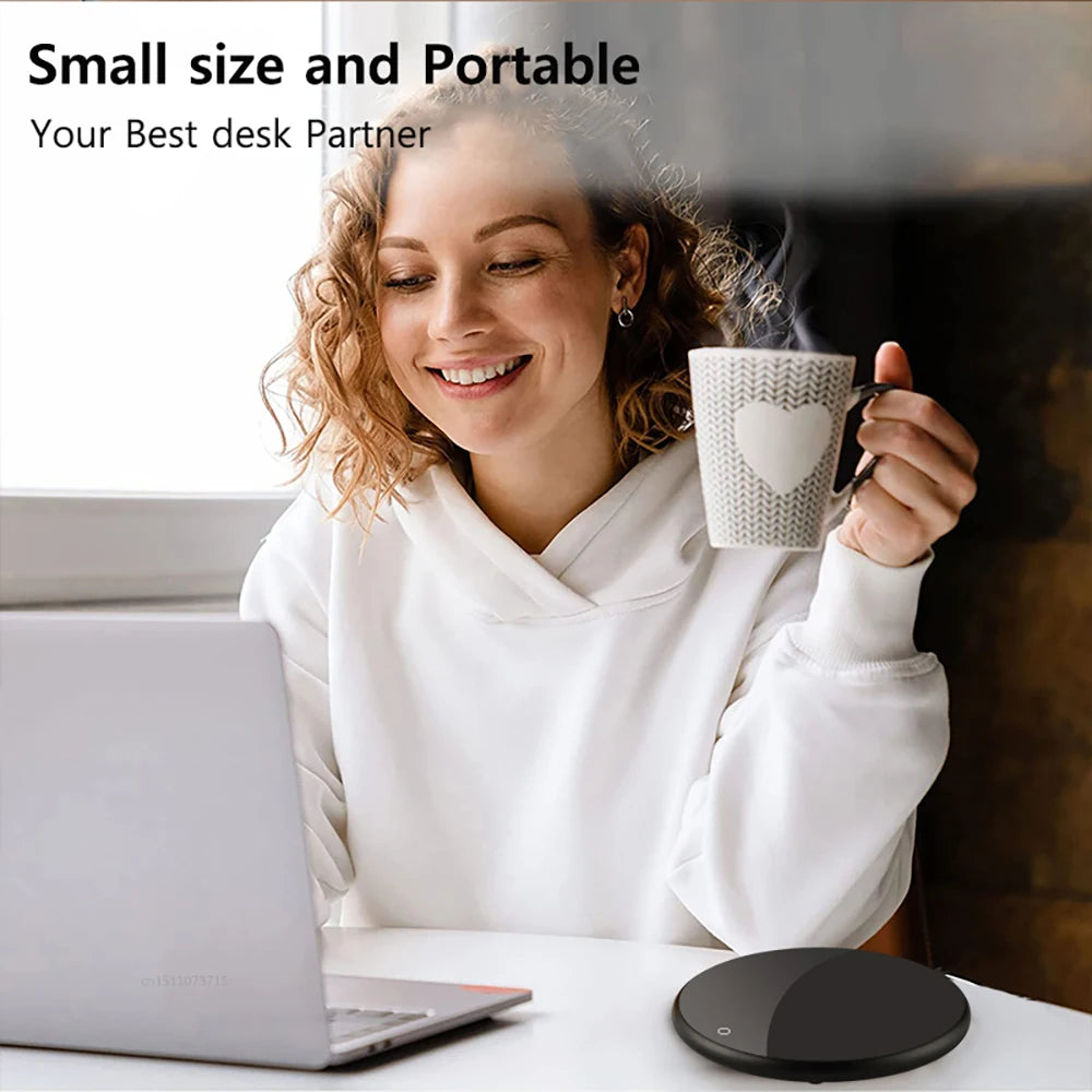 Cup Warmer USB Cup Heater Coffee Mug Warmer For Home Office Electric Heating Coaster Desktop Milk Tea Cup Warmer Heater