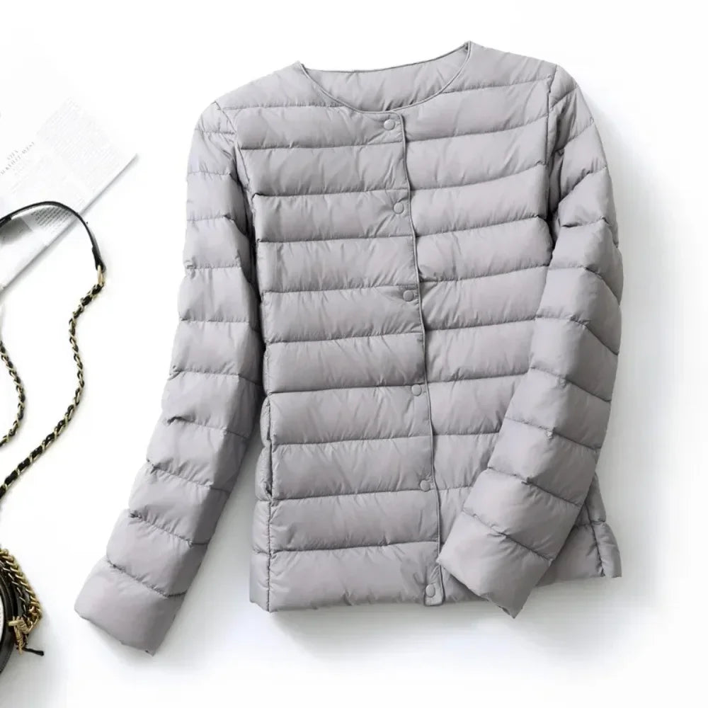 Women's Down Jackets Plus Coats Light Duck Down Jacket Women Matt Fabric Lightweight Coat Warm Female Windbreaker Parka