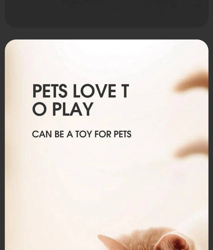 1PC Smart Sensing Cat Toys Interactive Automatic Eletronic Snake Cat Indoor Play Kitten Toy USB Rechargeable for Cats Kitten