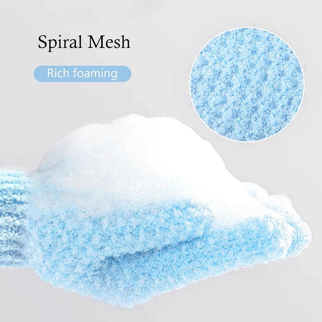 Exfoliating Gloves Bath Sponge Body Dead Skin Remover Bathroom Shower Brush Massager Scrub Exfoliator Magic Bathing Tools