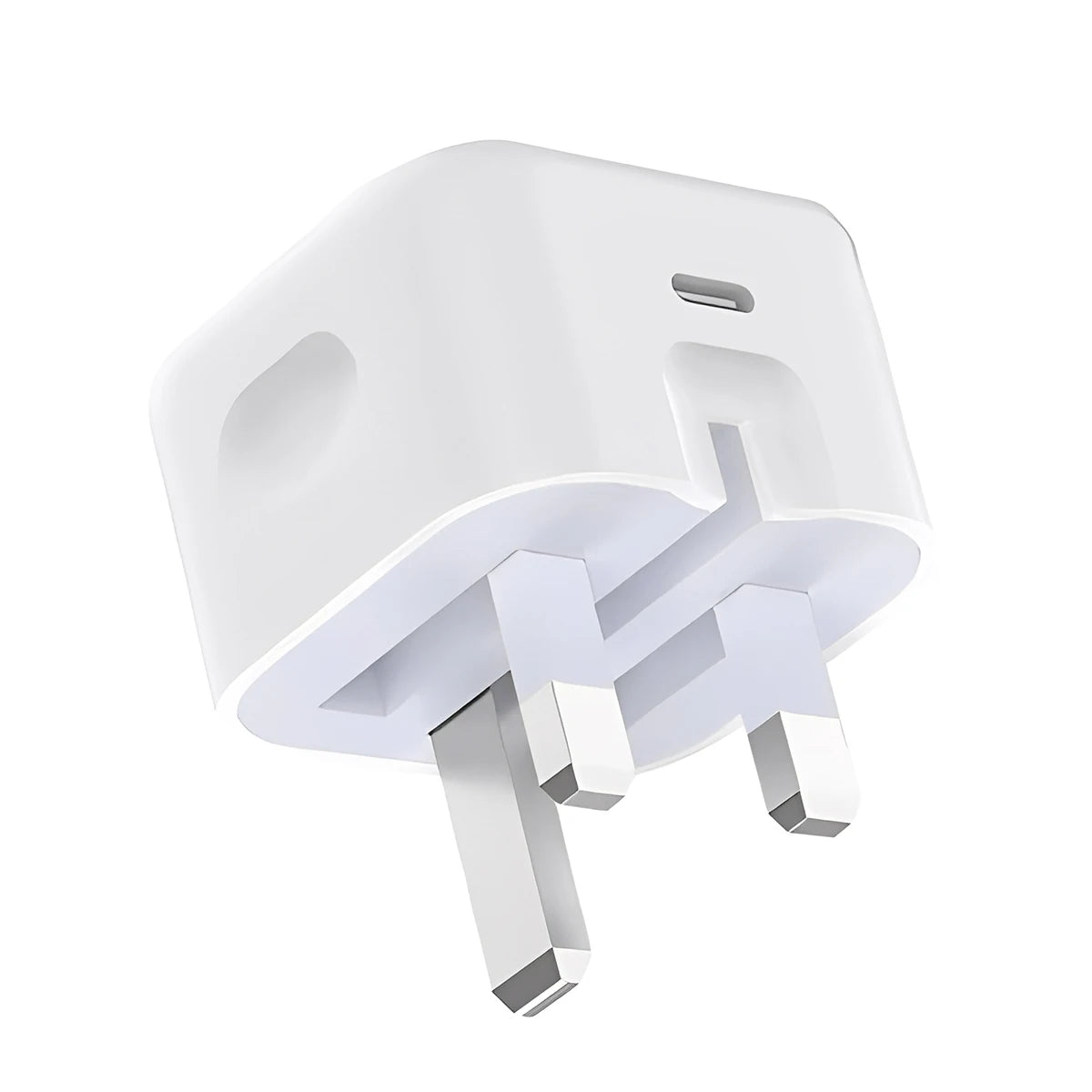 British Standard Charger Fast Charger with PD Ports Charger for iPhone for Galaxy UK Plug, PD Charger Adapter, Sleek Charger Des
