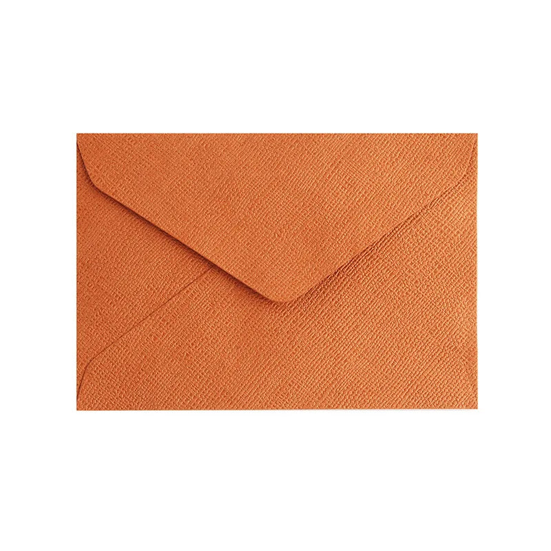 10pcs/batch Linen Envelope Letter Paper Set with Retro Wind Sealing Bag
