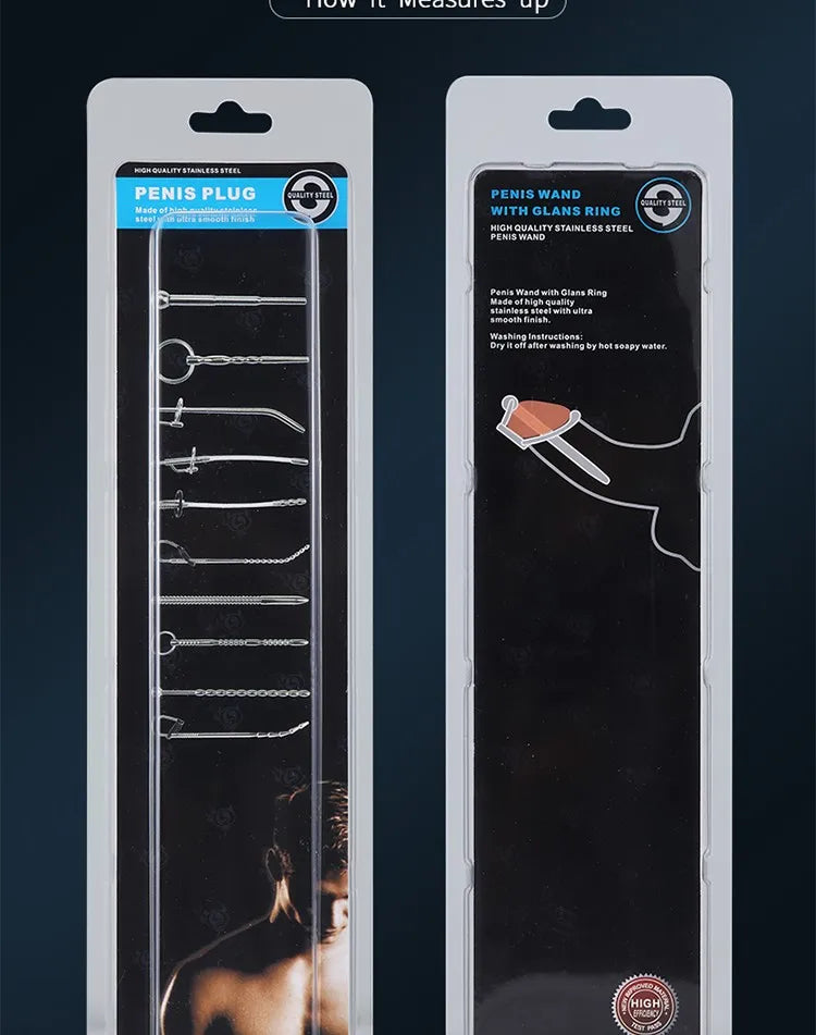 Sounding Man Stainless Penis Dilator/Plug Urethral Catheter Horse Eyes Toys Orgasm Masturbation Goods For Men'S Adult Goods