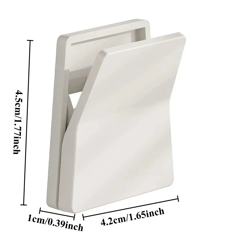 Adhesive Storage Clips,Bathroom Kitchen Storage Rack Wall Clips Light Clips Photo Clips Poster Clips Hanging Spring Clips.