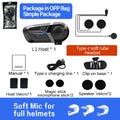 Bluetooth 5.3 Helmet Headset Wireless Hands-free Call Phone Kit Motorcycle Waterproof Earphone Music Player Speaker Moto