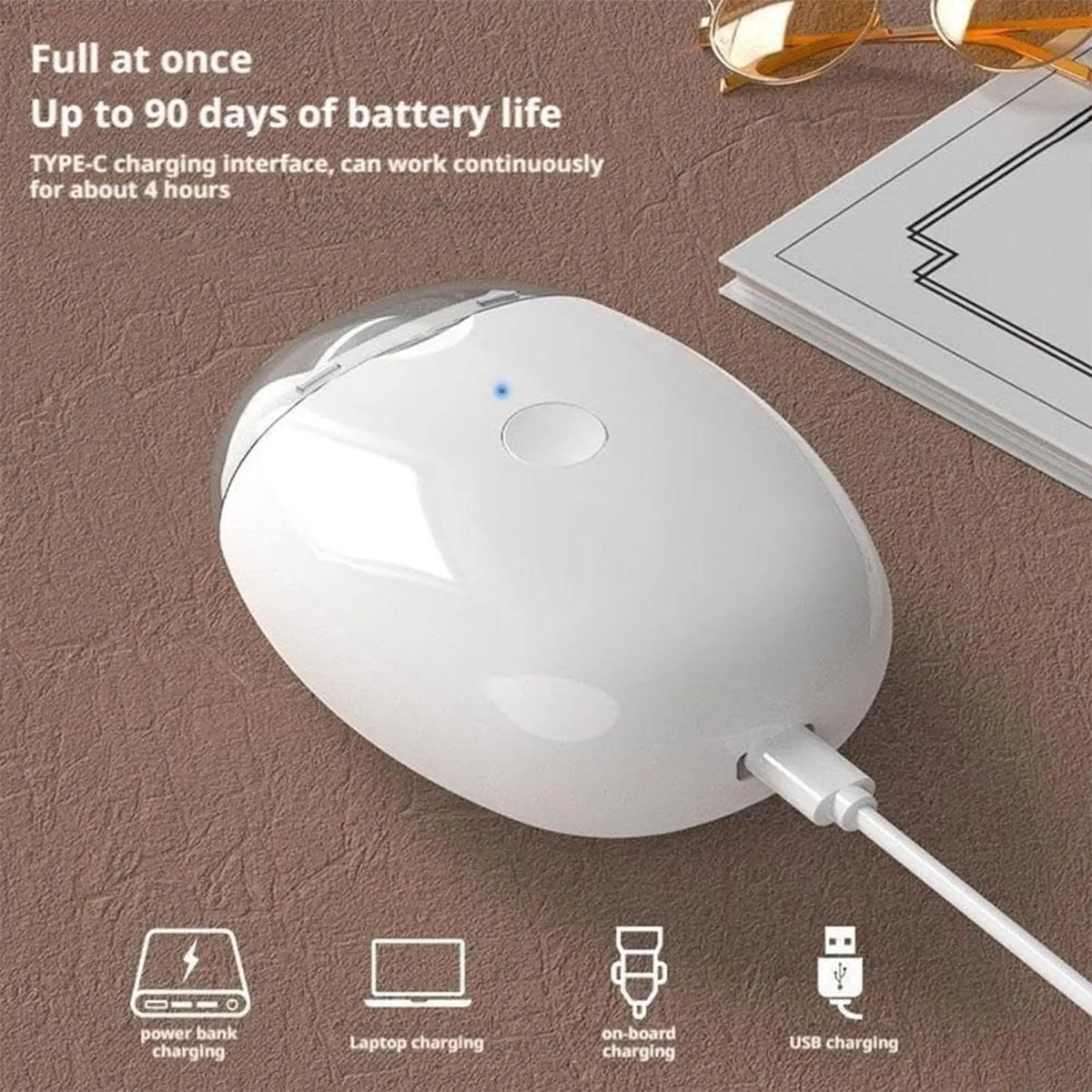 Electric Nail Clipper 3 Speeds Manicure Tools with File Attachment Nail Trimmer with Light for Home Salons Travel Daily